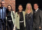 “Faltó Spagnuolo”: en medio de los audios de las coimas, Ravier y Adriana García se sacaron fotos con Karina y Menem