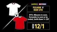 Fulham vs Man United 12/1 bet builder: Get talkSPORT's Premier League tip on Betfred