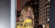Addison Rae Meets Vincent Van Gogh in a Sunflower Dress From The Archives