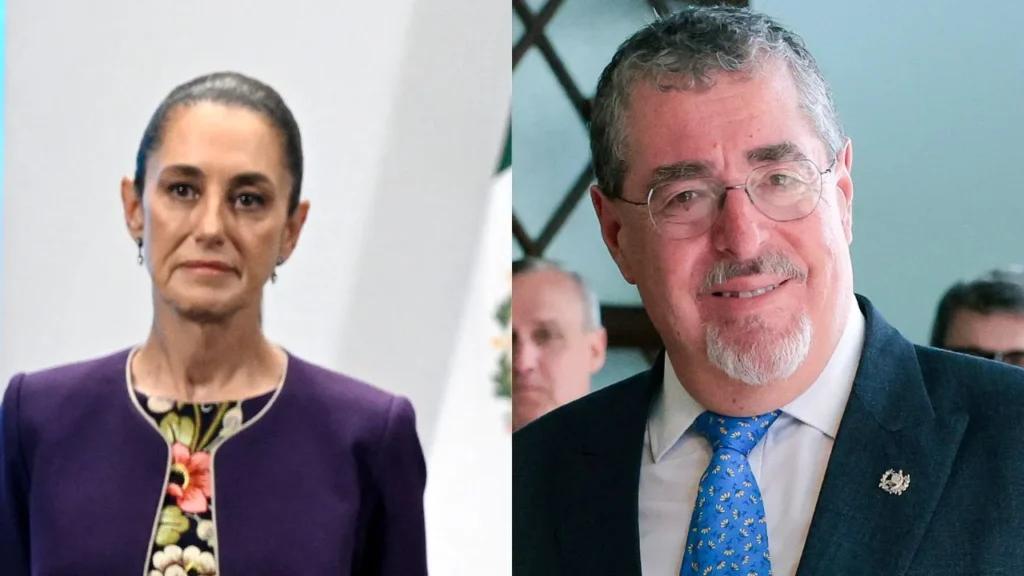 Sheinbaum conversa con Arévalo sobre su próximo encuentro
