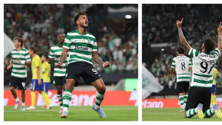Colombiano Luis Suárez llegó pisando duro en Portugal: doblete en goleada del Sporting de Lisboa; video