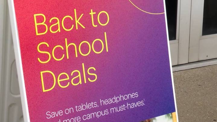 Shoppers look to snag back-to-school savings using sales tax holiday