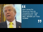 Trump endorses Burt Jones in governor race
