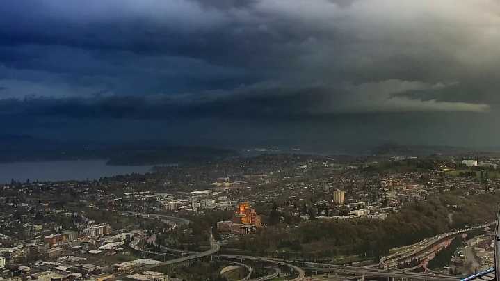 Chance of thunderstorms in Washington this week