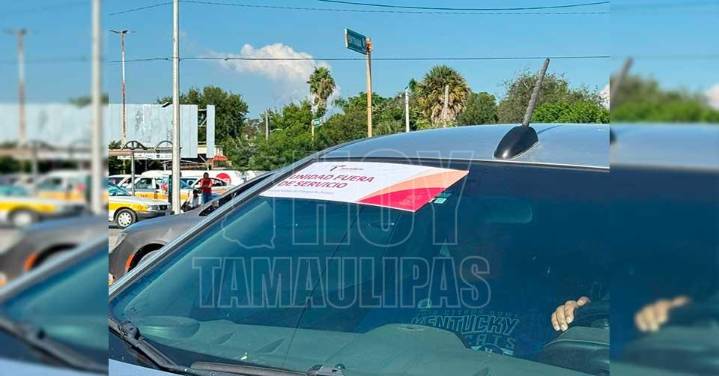 Suspenden operativo contra choferes de plataformas en Matamoros; intentaron arrollar a inspectores