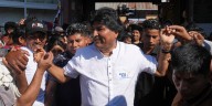 Así fue el operativo de seguridad que desplegaron los seguidores de Evo Morales para evitar que sea detenido durante las elecciones en Bolivia