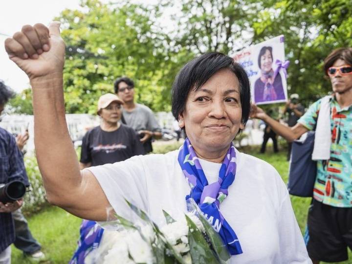 Royal pardon frees a Thai woman serving a 43