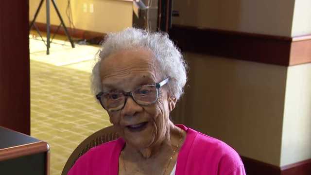 Omaha woman celebrates her 105th birthday
