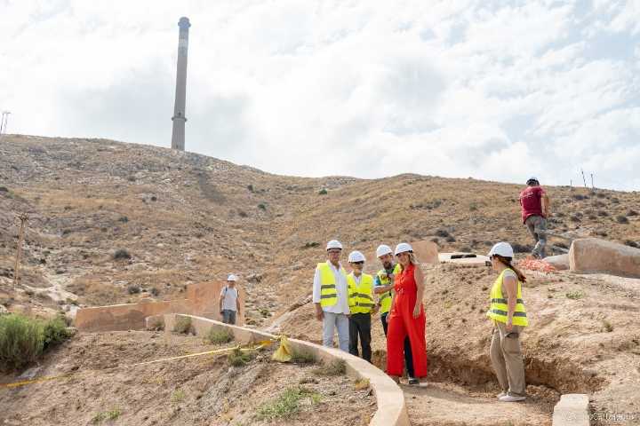 Cartagena | La batería de San Leandro se 'pone' guapa: será visitable antes de final de año