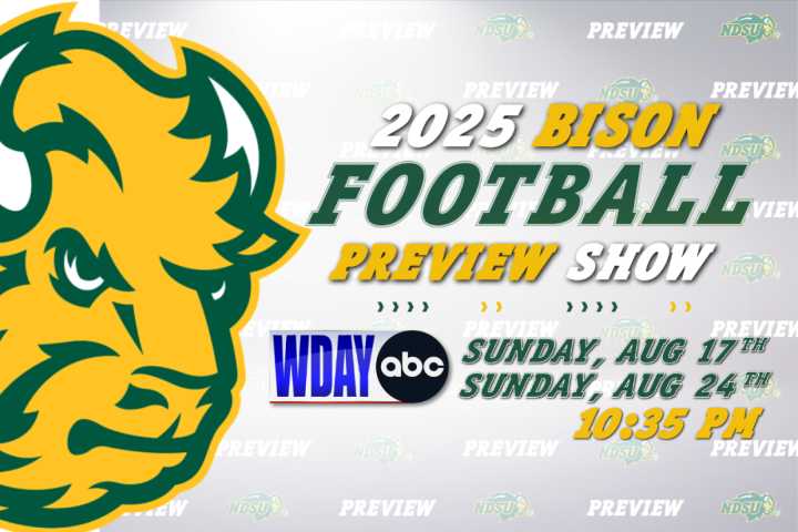 Live at 10:35 p.m.: 2025 Bison football preview show on WDAY