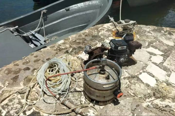 Marina y Conapesca "dan golpe " a pesca ilegal en costas de Campeche