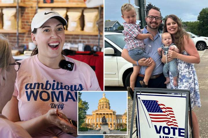 Democrats break GOP's supermajority in Iowa after flipping state Senate seat