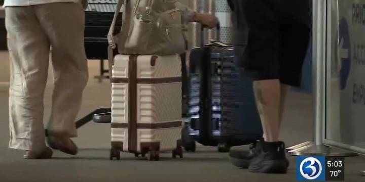 Labor Day weekend travel underway at Bradley International Airport