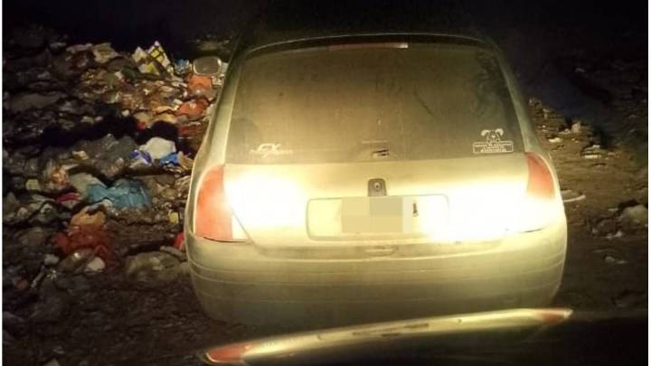 Robaron un auto en Colonia Avellaneda y lo encontraron en el volcadero de Paraná