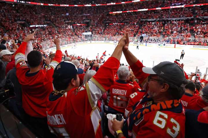 Every hockey fan does these weird things while watching games ... right?