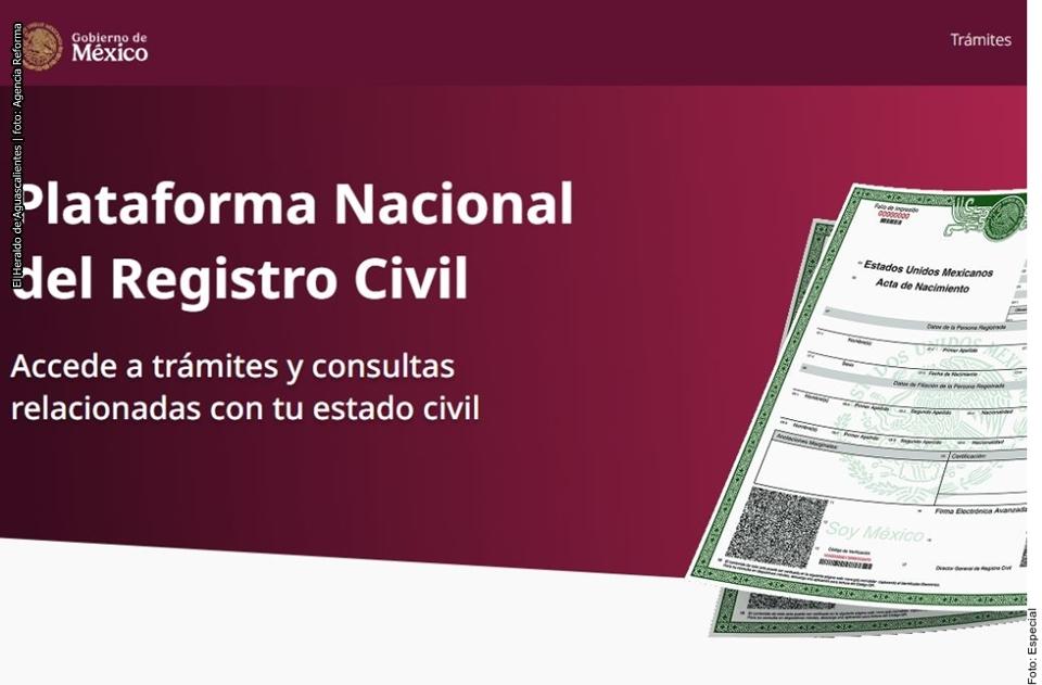 Así es el trámite y precios del acta de nacimiento en línea