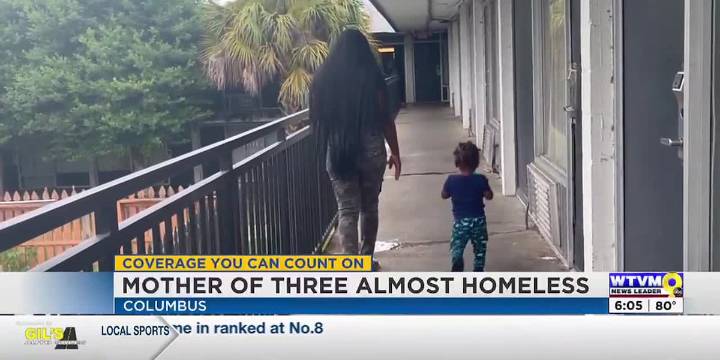 Columbus mother and her kids almost homeless as resources run dry