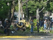 Five dead, 36 injured in bomb attack on Colombia air base