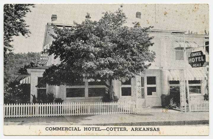 Arkansas Postcard Past: Cotter, circa 1955