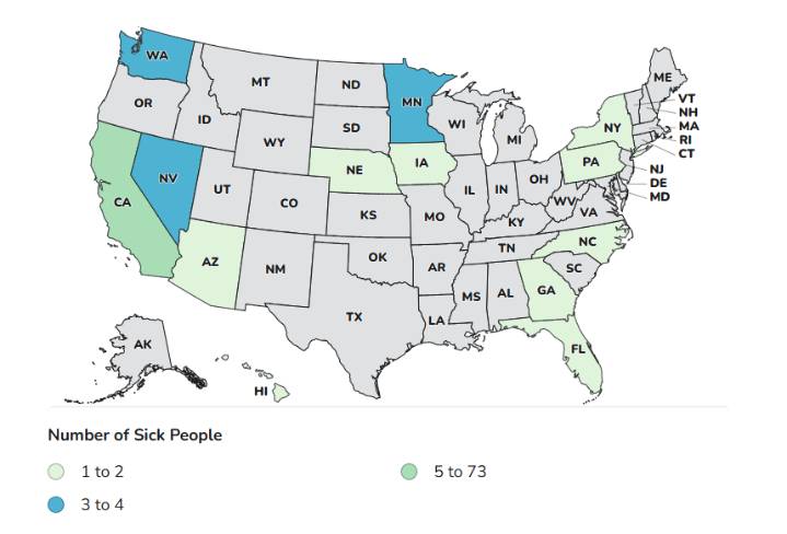 Four people in Minnesota linked to nationwide Salmonella outbreak tied to Country Eggs
