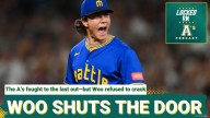 WOO SHUTS THE DOOR: The A’s fought to the last out