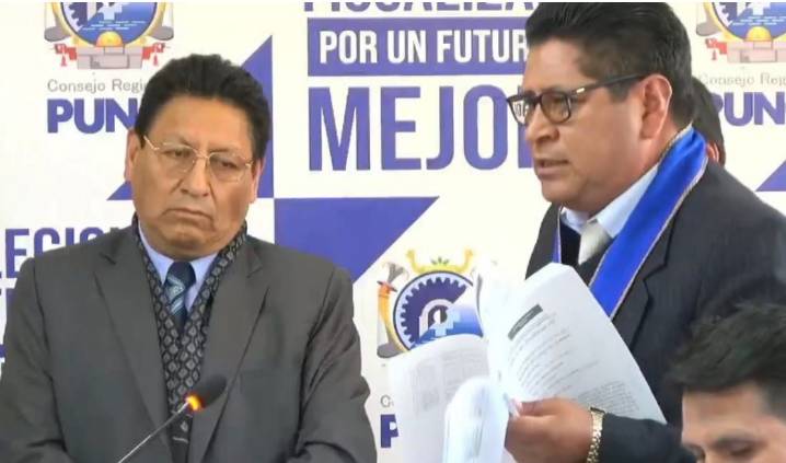 Consejero  de Yunguyo Rolando Rivera: “Procurador no conoce nada”