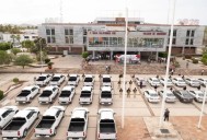Refuerzan a la PGJE de Baja California Sur con 26 unidades oficiales nuevas