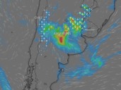 Alerta por ciclogénesis. Cambio del tiempo en la ciudad de Buenos Aires: ¿se retrasa la tormenta de Santa Rosa?