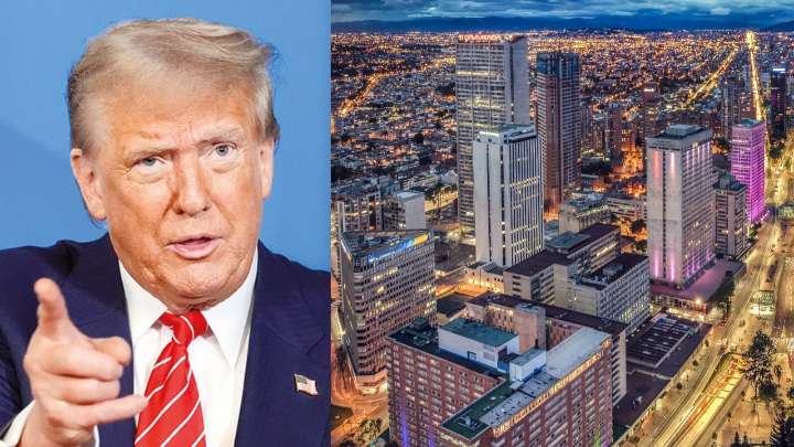 El sablazo de Donald Trump contra Bogotá. "Lugares que tú escuchas que son los peores del mundo”
