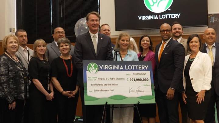 Virginia Lottery profits boost education with $901M in 2025