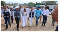 Lemus anuncia 90% de avance en el nodo vial de Las Juntas; incluirá puente peatonal
