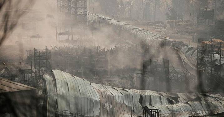 Estabilizado el mayor incendio de la historia de Galicia
