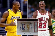 Michael Jordan-Kobe Bryant card sells for record $12.9 million at auction
