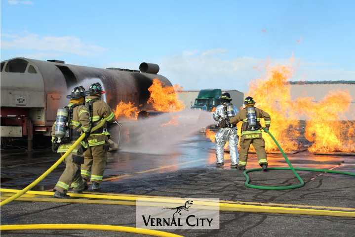 Vernal Regional Airport Hosts Aircraft Rescue And Firefighting Training