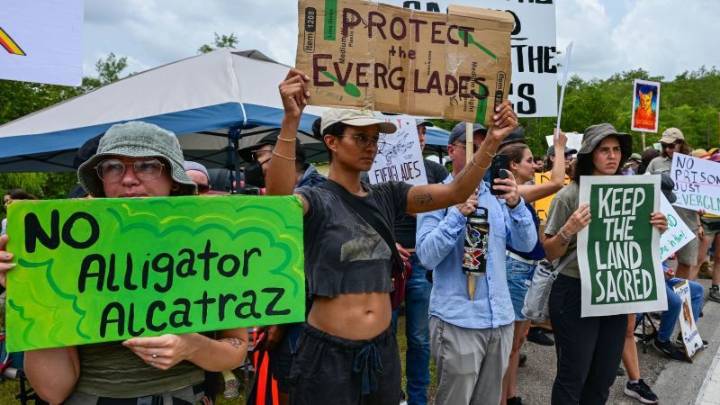 Una jueza escuchará sobre la suspensión de la construcción de "Alligator Alcatraz" por motivos ambientales