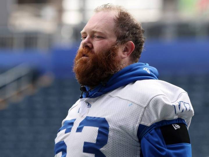 'Fat, bald' Neufeld prepares Blue Bombers for Riders fans