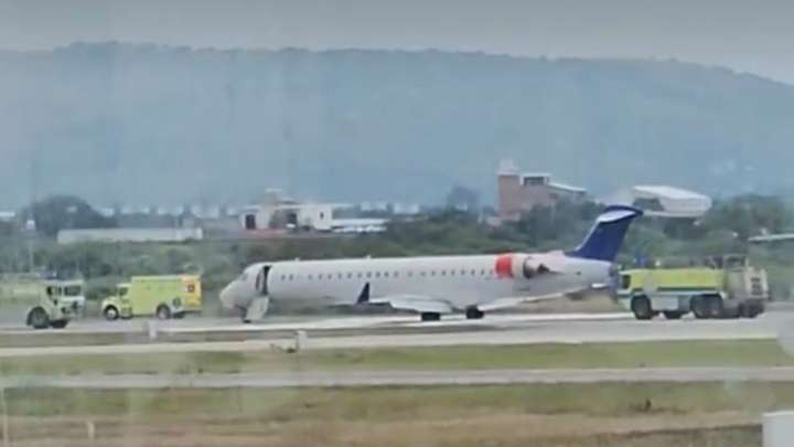 Llanta de Avión se Poncha y Provoca Cierre de Aeropuerto Internacional de Querétaro