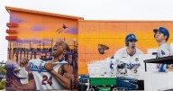 'We wanted to throw a twist on it': Why an iconic Kobe Bryant image was altered for a Dodger