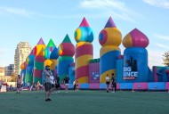 'World’s largest bounce house' now in Vancouver for only a few days