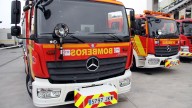 Dos muertos en el incendio de una fábrica de aceite en Pinos Puente, Granada