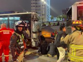 ATU confirma alta médica para todos los heridos tras accidente en el Metropolitano y refuerza fiscalización