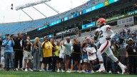 How did Shedeur Sanders' first NFL play go in Browns preseason opener?