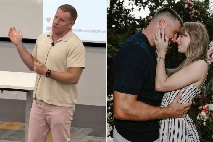 Professor Cancels Midterm Over Taylor Swift and Travis Kelce's Engagement in Skit