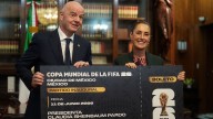 Infantino visitó a la presidenta de México y le dio boleto al Mundial