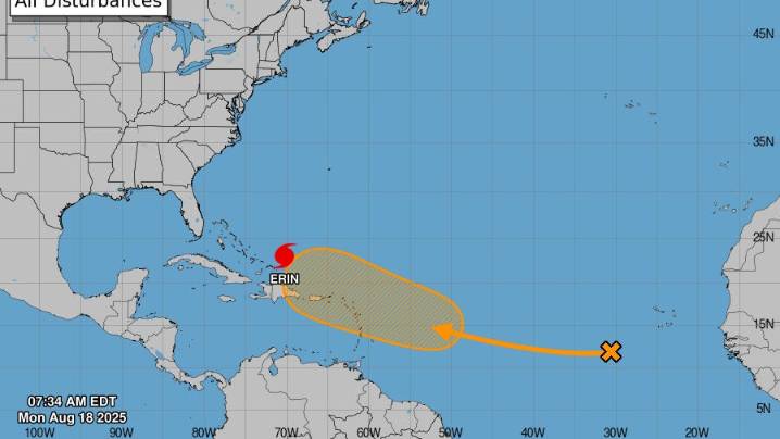 Tropical wave in Atlantic could become tropical depression later this week