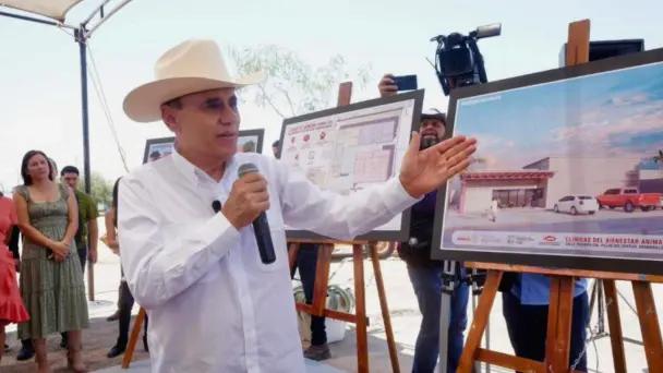 Construcción Clínica Bienestar Animal La Sauceda en marcha