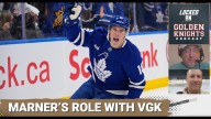 Mitch Marner's role with the Vegas Golden Knights on the forecheck and neutral zone