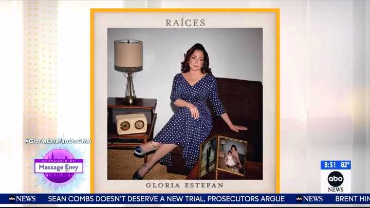 Gloria Estefan marks 50 years in the music biz with latest album