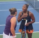Townsend y Ostapenko protagonizan altercado tras partido de Abierto de EU