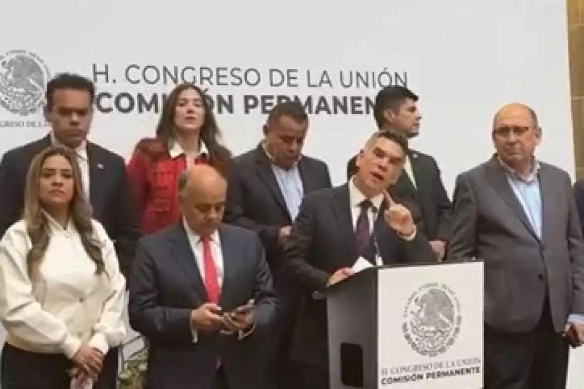 ¿Qué pasó en el Senado? El exgobernador de Campeche, “Alito" Moreno, justifica pleito con Noroña